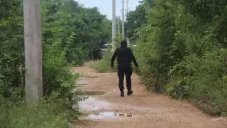 La Policía Ministerial llegó al lugar de los hechos para realizar las diligencias correspondientes