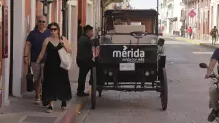 En la actualidad se encuentran circulando seis calesas eléctricas, que brindan un recorrido de 40 minutos por 400 pesos