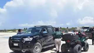 El campamento tortuguero para evitar el paso de automóviles con turistas a bordo y para advertir a los visitantes que no acudan con perros sueltos al menos en esta temporada.