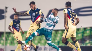 Santos y América dividen puntos en apretado partido