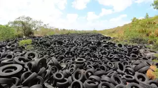 No hay control en el desecho de las llantas en Cancún