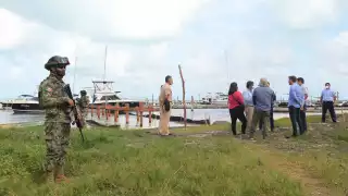 Autoridades de la Marina Mercante se negaron a dar información respecto a la polémica obra del muelle en la Zona Hotelera de Cancún