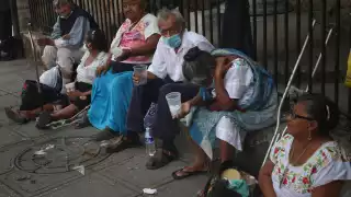 De los 120 personas que piden caridad en el Centro de Mérida, el 80% son de la tercera edad