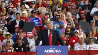 Donald Trump regresa a la escena política con gran mitin en Ohio