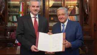 En noviembre de 2022 fue la última vez que el presidente López Obrador recibió a nuevos embajadores