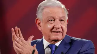 Presidente AMLO en conferencia de prensa