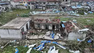Reportan 10 muertos y 5 mil afectados tras tornados en China