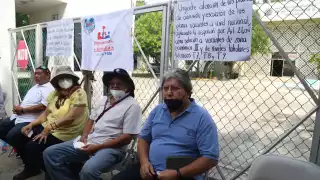 La manifestación de sindicalizados del INAH en Yucatán podría durar hasta este fin de semana
