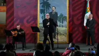 Agradeció a AMLO y a su gabinete la solidaridad, la valentía, y la generosidad con que han estado al lado de Cuba