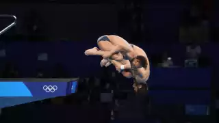 Tokio 2020: Kevin Berlín y José Balleza acaban cuartos en clavados