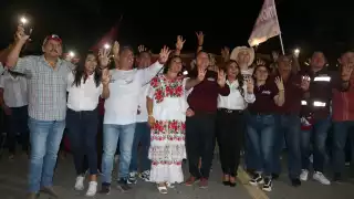 Joaquín Díaz Mena fue bien recibido en Chocholá