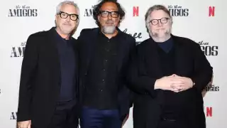 Ellos son los tres cineastas mexicanos nominados al Oscar 2023. Foto: Especial