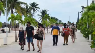 Según informes oficiales, durante la tarde ayer viernes se registraron cerca de 500 bañistas