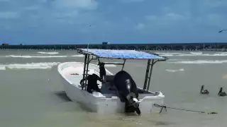Este muelle es parte de las instalaciones del 'parque de la playa' que estará en Progreso