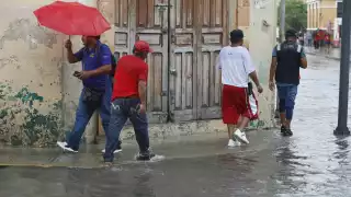 La probabilidad de lluvias continuarán en Yucatán durante la próxima semana