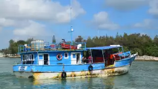 Las embarcaciones partieron respetando las medidas de higiene como el uso de cubrebocas y gel antibacterial