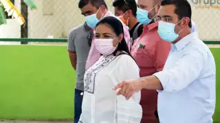 Agremiados del Sindicato de Trabajadores de Puerto Morelos señalan arbitrariedad laboral y que no son atendidos por Merari Tziu
