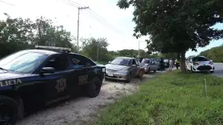 Del golpe, una persona resultó lesionada, por lo que fue atendida por paramédicos