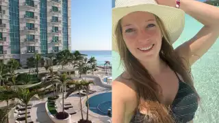 La turista argentina comentó que su maleta tenía candado y que las cámaras de seguridad del Sandos Cancún, mostraron sólo a personal de limpieza entrando a la habitación