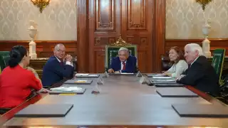 AMLO estuvo en una reunión con Werner Baumann este martes