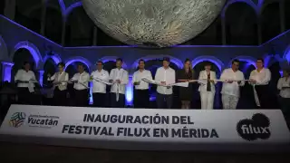 Inauguran la Feria Internacional de Luces 2022 en Mérida