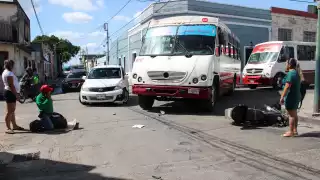 Solamente se registraron daños materiales en el accidente