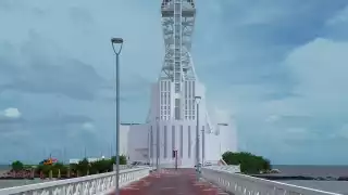 La Megaescultura de Chetumal fue construida bajo el sexenio de Joaquín Hendricks Díaz