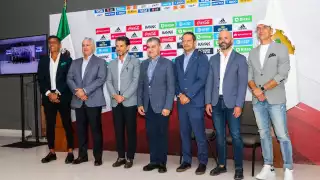 Alejandro Irarragorri y directivos de la Federación Mexicana de futbol dieron a conocer este día el cambio en sedes de la Selección Mexicana