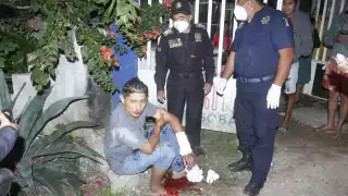 Hieren con un machete a un hombre durante una riña en Tizimín