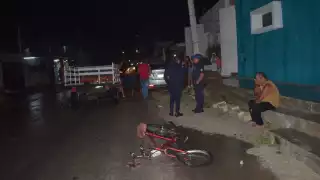 El abuelito se encontraba en shock tras el accidente