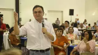 Liborio Vidal refrendó su compromiso con los agremiados