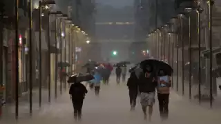 Las lluvias se presentaran en siete alcaldías de la CDMX. Foto: Cuartoscuro