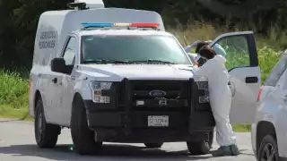 El cuerpo del taxista de Chetumal fue llevado al Semefo para realizarle la necropsia de ley y establecer las causas de su muerte