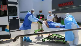 La velocidad de crecimiento de casos para la zona sur es de 0.01 y de 0.04 para la zona norte