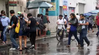 Las lluvias continúan en Yucatán este jueves