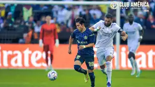 ¡Ódiame más! América con Henry Martin saca el empate a Karim Benzema y al Real Madrid
