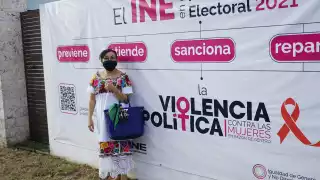 La activista maya señaló que ambos institutos políticos no cumplieron con los indicadores de etnia y género