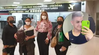La señora y su acompañante abordaron un vuelo desde Paraguay  hacia el Aeropuerto Internacional de Cancún para verificar la búsqueda de su hijo