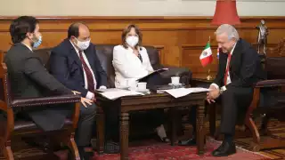 López Obrador, durante la llamada con Díaz-Canel
