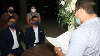 La dependencia afirmó que se tienen programadas seis bodas del mismo género, cuatro para este mes, otra en mayo y una en junio de este año