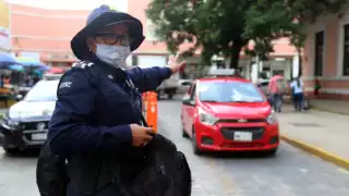 Desde hace diez años, una mujer yucateca integra las filas de la corporación municipal en una profesión que día con día le resulta gratificante