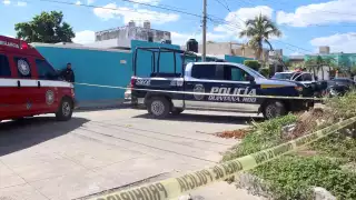 Al lugar llegaron también elementos del Ejército Mexicano quienes se retiraron unos minutos después