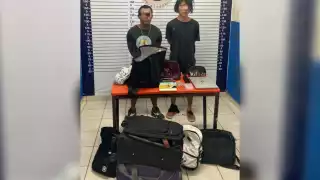 Los detenidos por robar dentro de una casa en Playa del Carmen, fueron llevados a los separos de la Policía Municipal