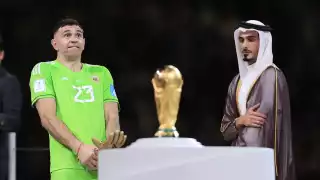 El "Dibu" Martínez fue uno de los jugadores que más polémica genero en el Mundial de Qatar 2022
