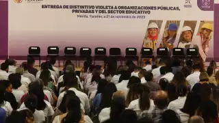 La ceremonia se realiza en el Centro de Convenciones Yucatán Siglo XXI