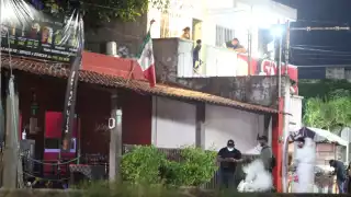 Una persona más, resultó lesionada con un “rozón” de bala en la oreja