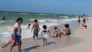 A las 15:00 horas de ayer viernes se tuvo la mayor concentración de personas