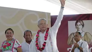 Presidente Andrés Manuel López Obrador en conferencia de prensa