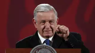 Presidente AMLO en conferencia de prensa