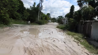 En su informe, la Presidenta aseguró que mejoró 15 mil metros cuadrados de vialidades